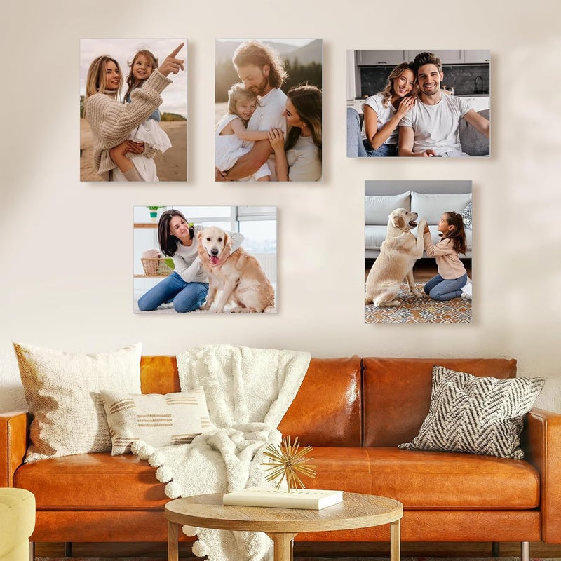 AceSubli 24 PCS Sublimation Metal Photo Blanks 8"x10", Aluminum Sublimation Metal Sign Blank Bulk 0.45mm Aluminum Sheet DIY Photo Frame as Sign Gift Wall Art Home Decor - Image 3